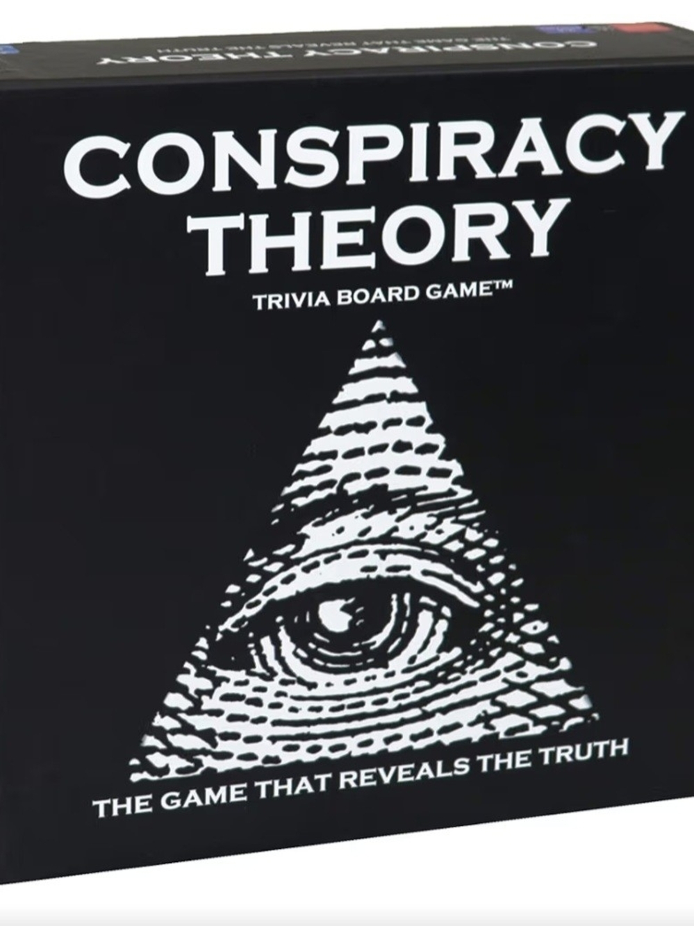 Conspiracy Theory Trivia Board Game - Black